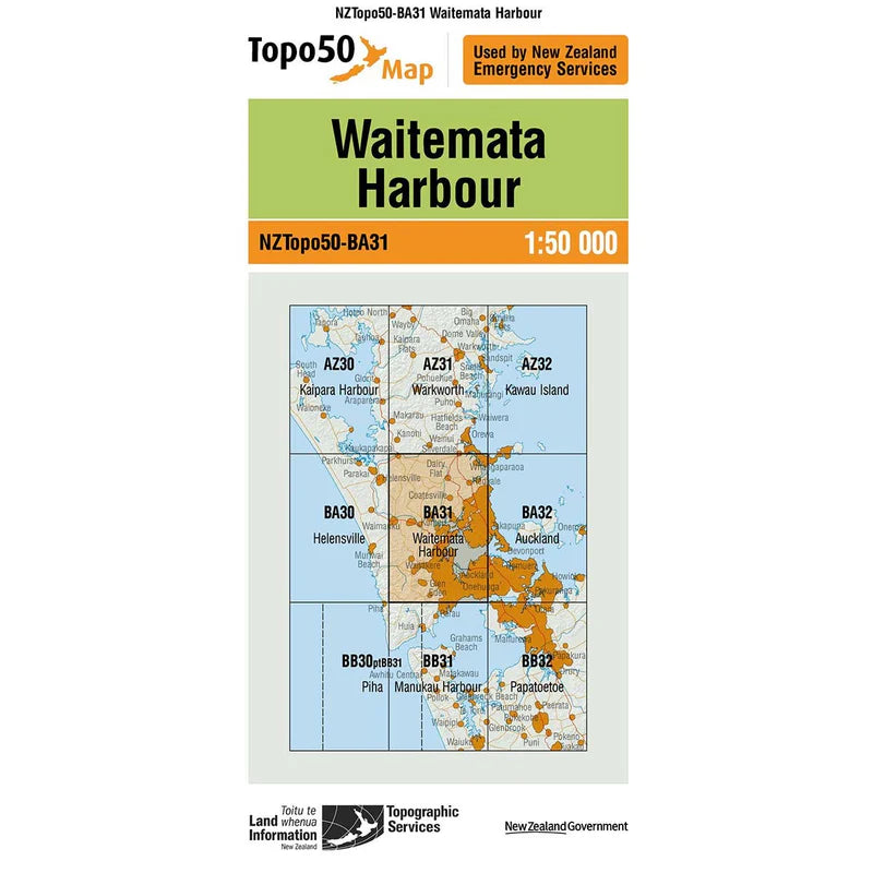 NZ Topo 50 Maps - Sportinglife Turangi